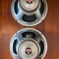 Coppia Celestion G12P-80 Nuovi 80W 8Ohm 12”