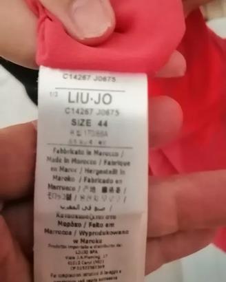 Abito lungo color corallo taglia 42 Liu Jo