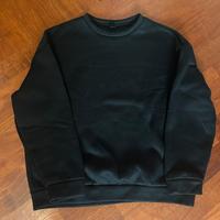 felpa nera “Brooklyn” unisex