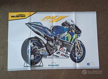 Poster moto Valentino rossi 