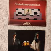 cartoline birra Moretti 