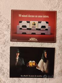 cartoline birra Moretti 