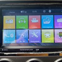 autoradio 2 din bluetooth USB aux ecc 