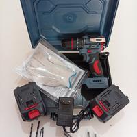 Trapano a batteria a percussione motore Brushless 