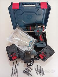 Trapano a batteria a percussione motore Brushless 