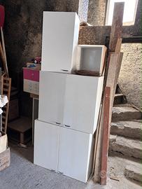 Pensili cucina e mobile sotto lavello