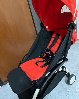 Navicella e passeggino yoyo babyzen rosso