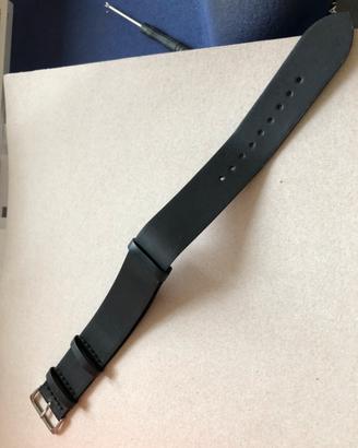Cinturino pelle NATO