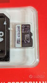Scheda SD 2 TB nuova