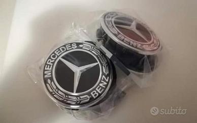 Kit 4 Coprimozzo x Cerchi in lega Mercedes