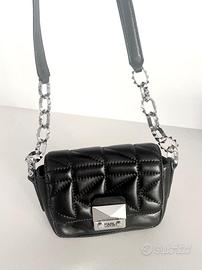 Mini borsa a tracolla Karl Lagerfeld quilted
