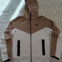 Tuta Nike Tech beige/bianco tg.S