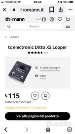 Looper chitarra , Dittox2