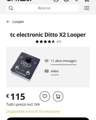 Looper chitarra , Dittox2