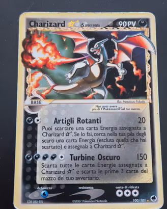 Charizard Gold Star ☆ Specie Delta 100/101 ITA