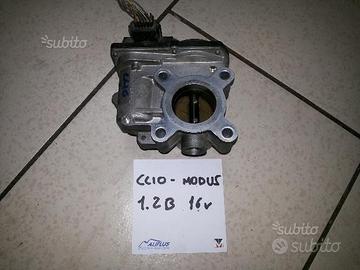 Corpo farfallato renault clio-modus 1.2 b 16v