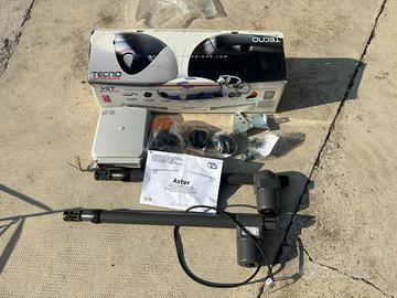 Kit automazione cancello a battente TECNO 230V
