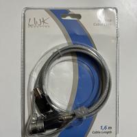 Cavo di blocco laptop pc. Link creative