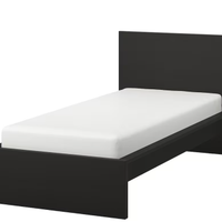 Letto singolo MALM Ikea + materasso