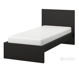 Letto singolo MALM Ikea + materasso