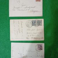 3 cartoline viaggiate
