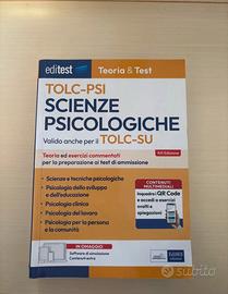 Libro “TOLC-Psi scienze psicologiche Editest