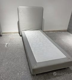 Letto Sommier grigio SEALY