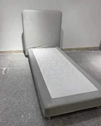 Letto Sommier grigio SEALY