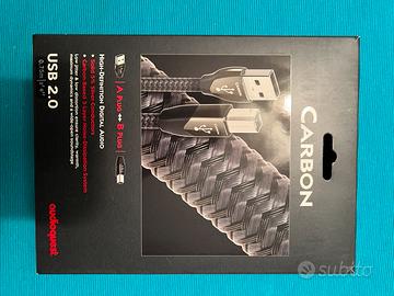 AUDIOQUEST CARBON USB A to B 0,75m