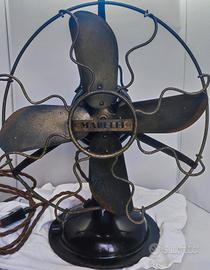 Ventilatore Antico Marelli Modello I.30 fan old 12
