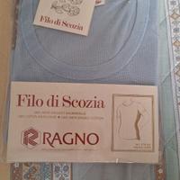 Maglia corta intima Ragno Filo di Scozia 