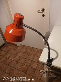 LAMPADA DA SCRIVANIA VINTAGE CON MORSETTO 