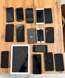 Smartphone e tablet per pezzi di ricambio