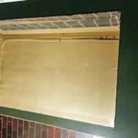 Specchio molato vecchio senza cornice