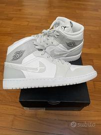 Nike Air Jordan 1 Mid Grey Camo Nuove