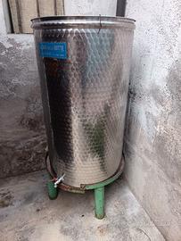 Vasca in acciaio x vino 500l