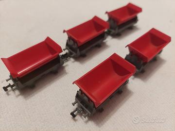 vagoni carri merci  ribaltabili Fleischmann N 8341