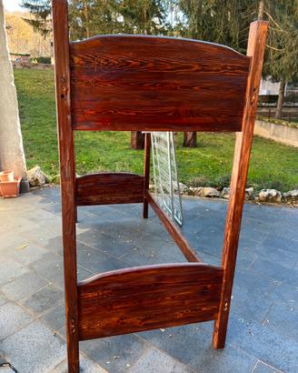 Letto a castello Legno massello Artigianale