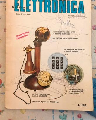 rara rivista di elettronica anno 1977