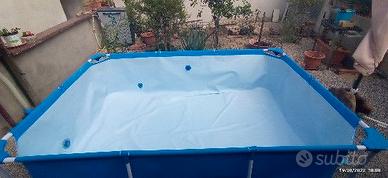 Piscina rettangolare  Autoportante da Esterno.