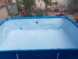 Piscina rettangolare  Autoportante da Esterno.