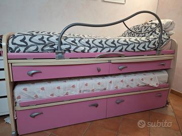 letto a castello estraibile