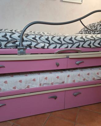 letto a castello estraibile