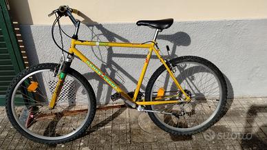 mtb mountain bike front acciao ruota 26 taglia M