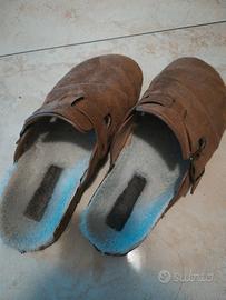 Ciabatte con pelo modello Boston TG.39