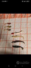 esche siliconiche pesca