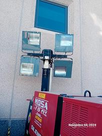 Torre faro Mosa foxlight 9mt 4*100w halogen