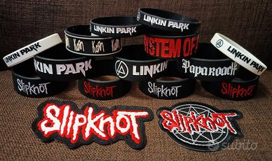 Set 15 Pezzi Korn Slipknot Linkin Park Papa Roach
