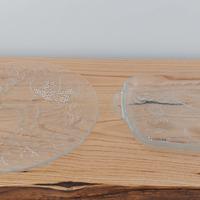 Vassoi in vetro NUOVI per la cucina o feste