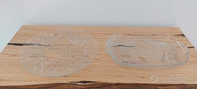 Vassoi in vetro NUOVI per la cucina o feste